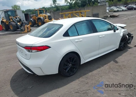 2020 Toyota Corolla Le z USA, uszkodzony, nr VIN 5YFEPRAE6LP045910